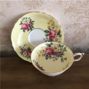 Vintage Paragon teacup & saucer set